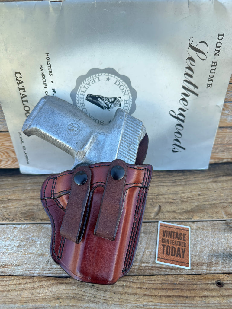 Don Hume PCCH 40FC Brown Leather IWB Holster for S&W Sigma Compact 9 / 40