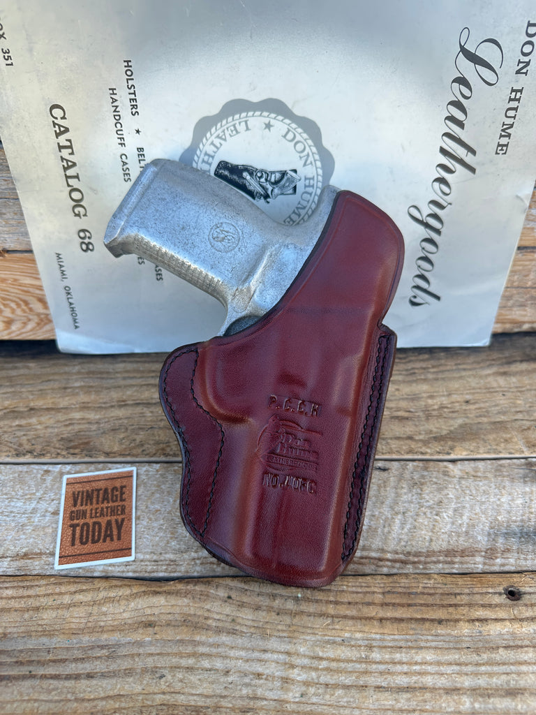 Don Hume PCCH 40FC Brown Leather IWB Holster for S&W Sigma Compact 9 / 40
