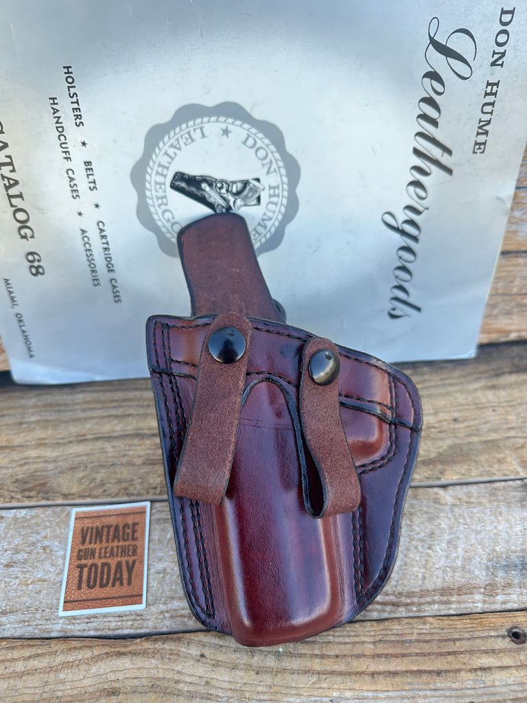 Vintage Don Hume PCCH 36-37 Brown Leather IWB Holster for GLOCK G37 37
