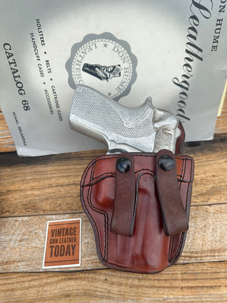Vintage Don Hume PCCH 28M  IWB Leather Holster For S&W 6904 6906 Square