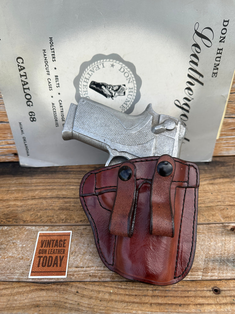 Vintage Don Hume PCCH 33T-2 Brown Leather IWB Holster for S&W 4513 4553 TSW