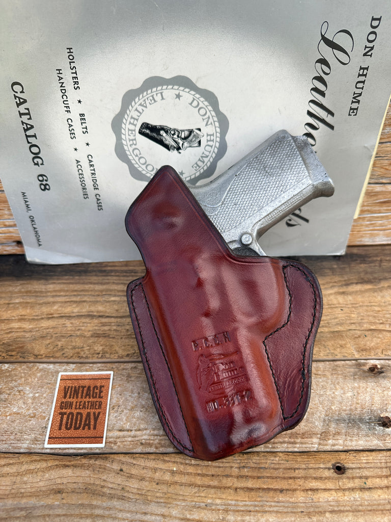 Vintage Don Hume PCCH 33T-2 Brown Leather IWB Holster for S&W 4513 4553 TSW