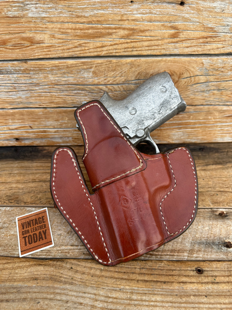 AKER Brown Leather IWB Statesman Holster For Sig P245 Right