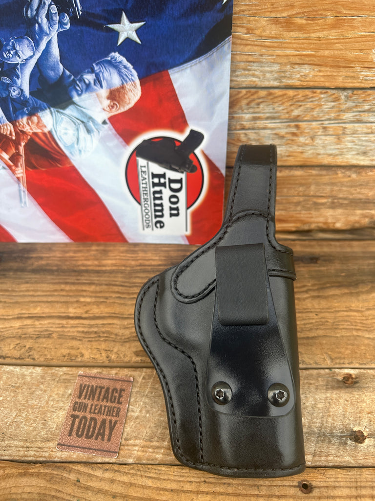 Don Hume IWB Strike Tuckable Black Leather Holster For Smith Wesson S&W M&P 45