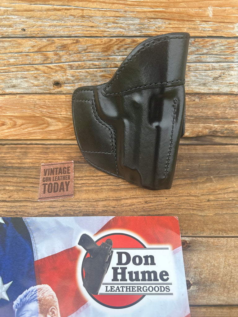 Don Hume Black Leather H724 82T OWB Holster For Smith Wesson S&W 4563 TSW