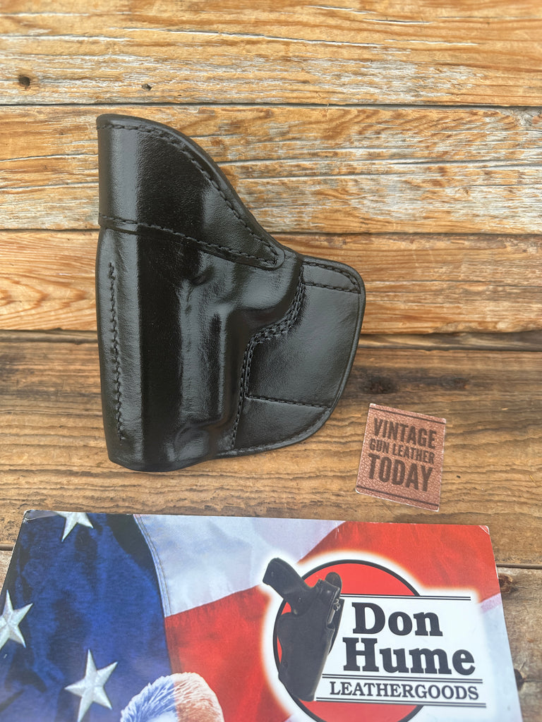 Don Hume Black Leather H724 82T OWB Holster For Smith Wesson S&W 4563 TSW