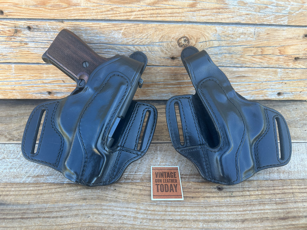 Don Hume Black Leather H726 Optics Ready Holster For Sig P239 239 Open Slot