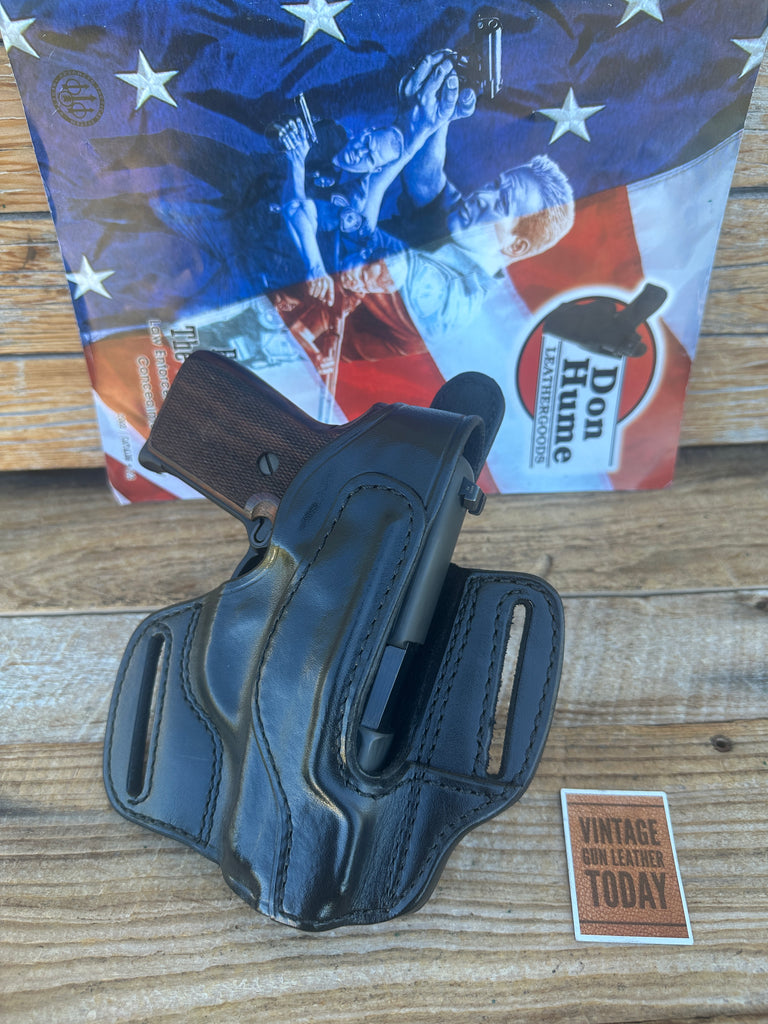 Don Hume Black Leather H726 Optics Ready Holster For Sig P239 239 Open Slot