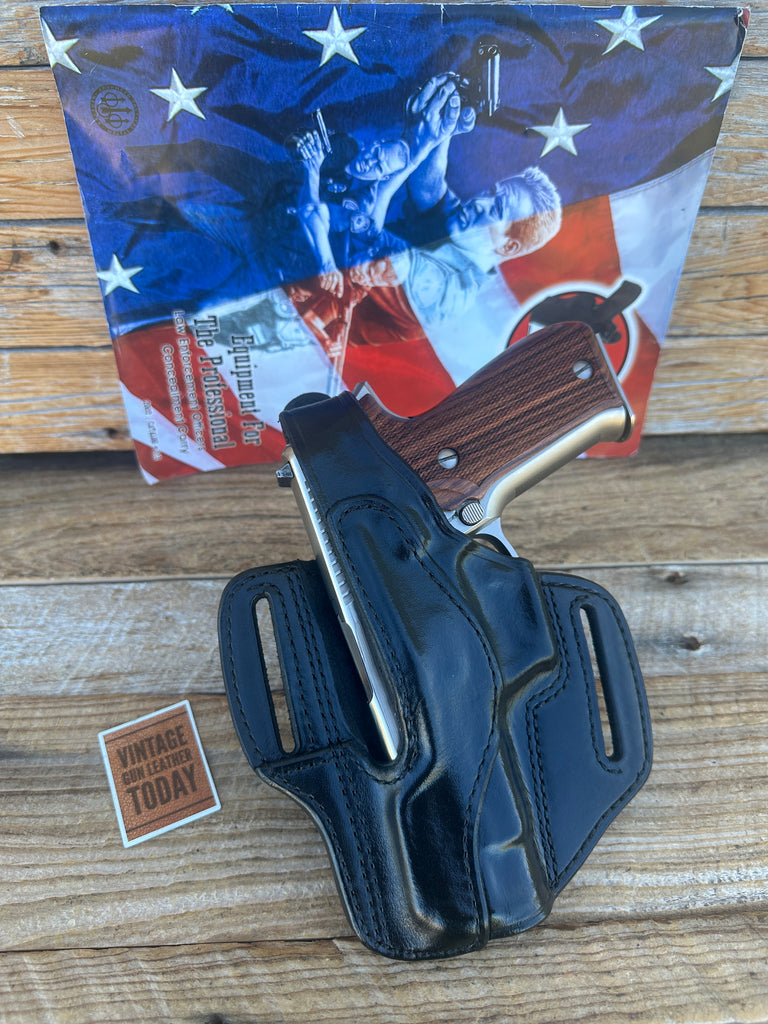 Don Hume Black Leather H726 Optics Ready Holster For Sig P220 P226 Open Covered