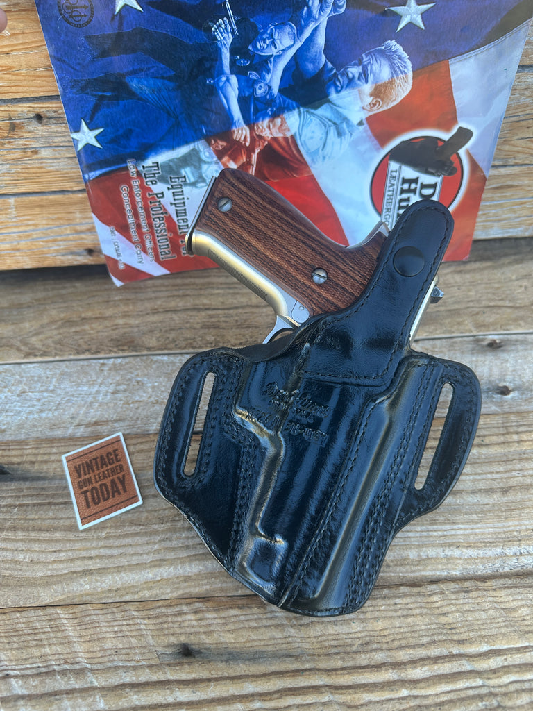 Don Hume Black Leather H726 Optics Ready Holster For Sig P220 P226 Open Covered