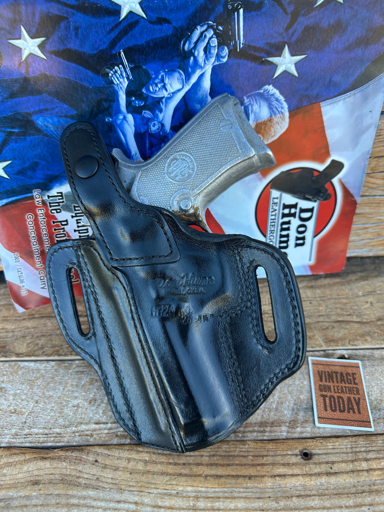 Don Hume Black Leather H726 Optics Ready Holster For Beretta 92 96 Centurion