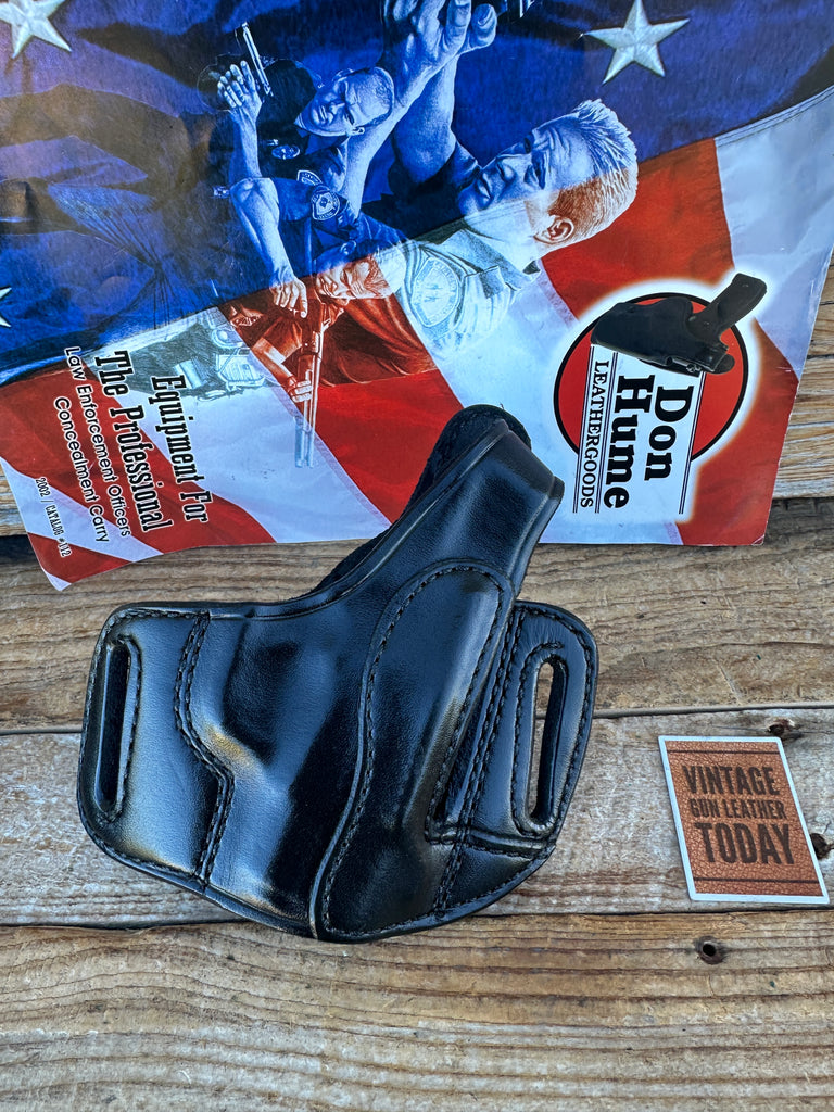 Don Hume Black Leather H726 40-MK9 Optics Ready Holster For KAHR MK9 PM9 KP9