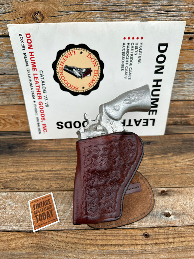 Vintage Don Hume H720 OT 1 2 1/2 Paddle Holster for  Dan S&W Ruger Revolver 2.5