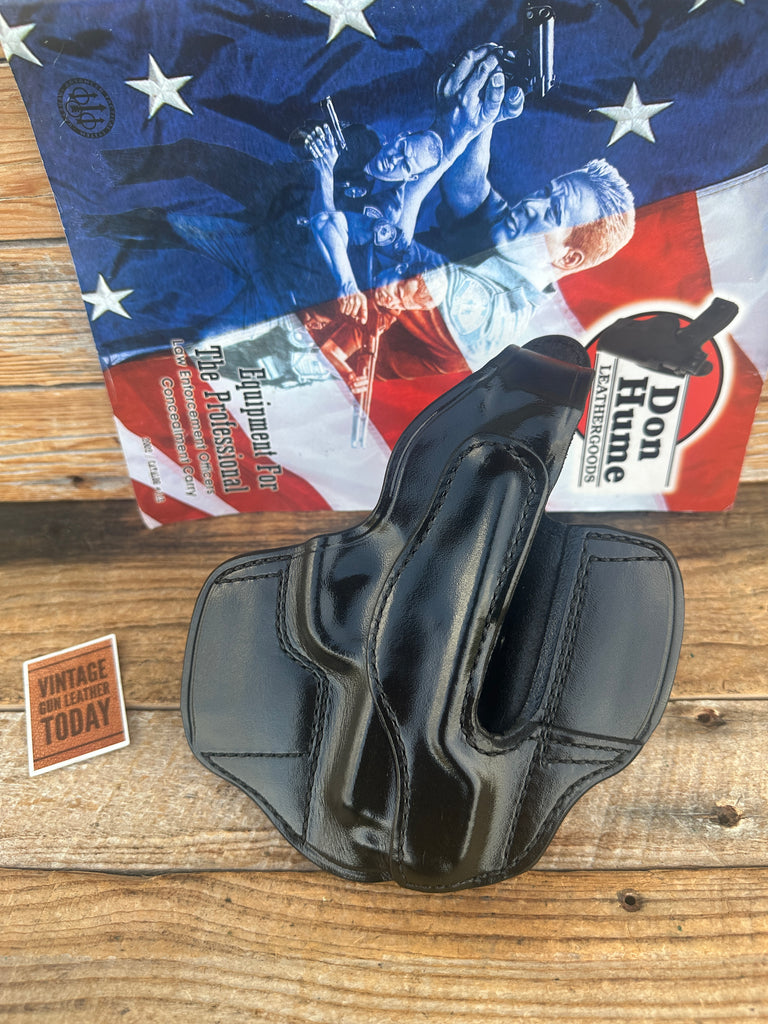 Don Hume Brown Black Leather H726 Optics Ready Holster For S&W 4513 4553 4516 T