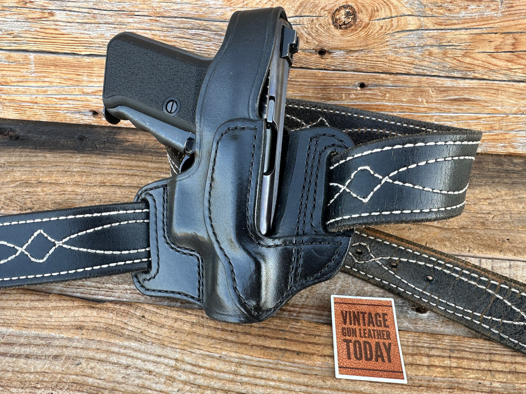Don Hume Black Leather H726 Optics Ready Holster For H&K Heckler Koch P7M8 P7M13