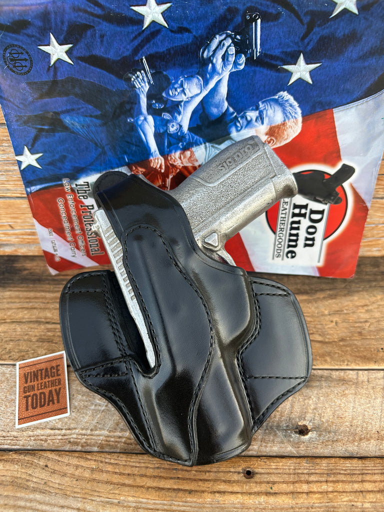 Don Hume Black Leather H726 Optics Ready Holster For Sig Pro 2340