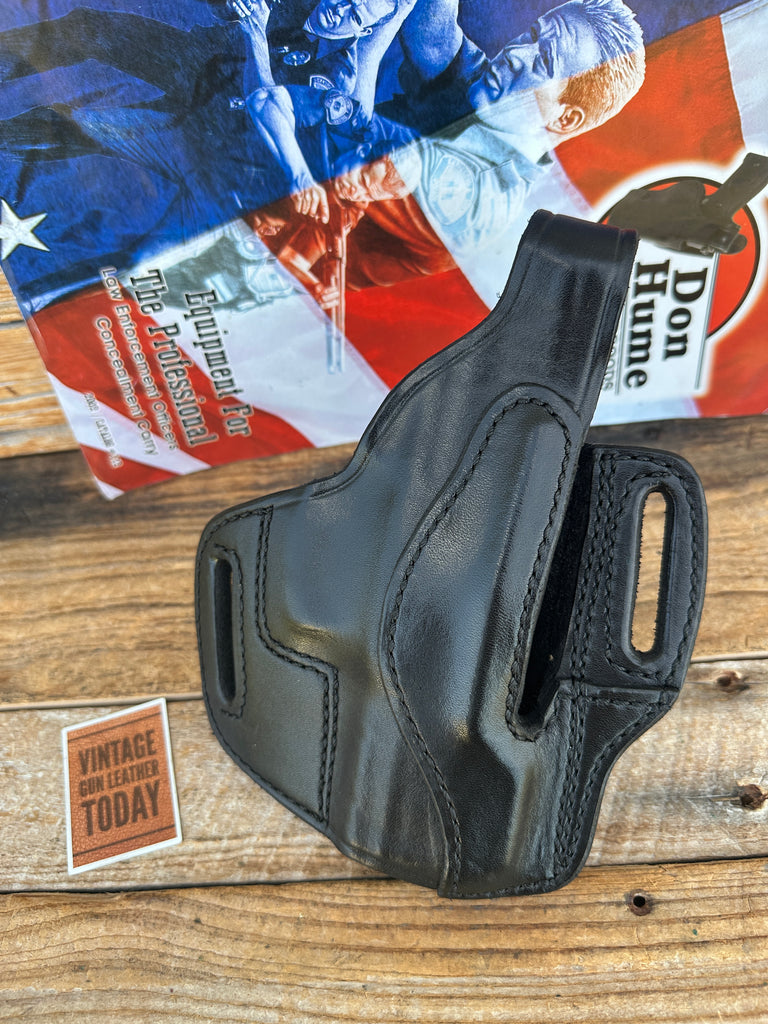 Don Hume Black Leather H726 247-9 Optics Ready Holster For Taurus 24 / 7