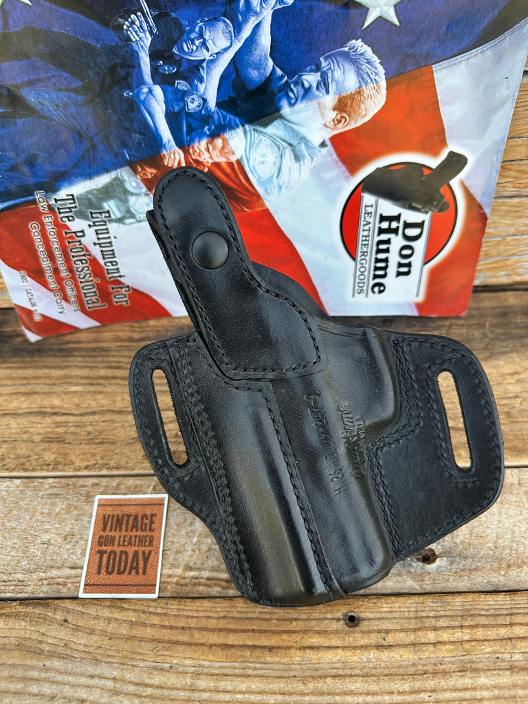 Don Hume Black Leather H726 247-9 Optics Ready Holster For Taurus 24 / 7