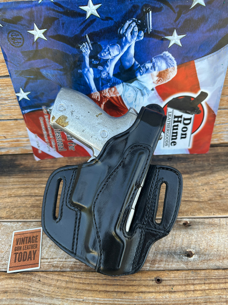 Don Hume Black Leather H726 30 3- 1/2" Optics Ready Holster For Sig P225