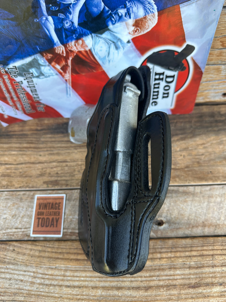 Don Hume Black Leather H726 30 3- 1/2" Optics Ready Holster For Sig P225