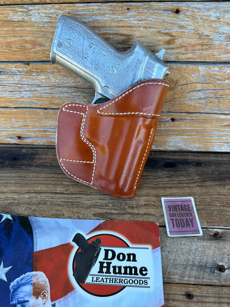 Don Hume H722 OT 30-1 Natural Brown Leather OWB Holster For Sig P228 P229 228