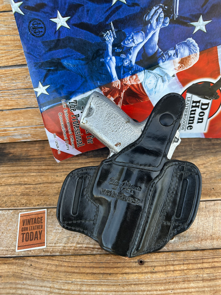 Don Hume Black Leather H726 Optics Ready Holster For H&K USP 9 / 40 Compact P2K