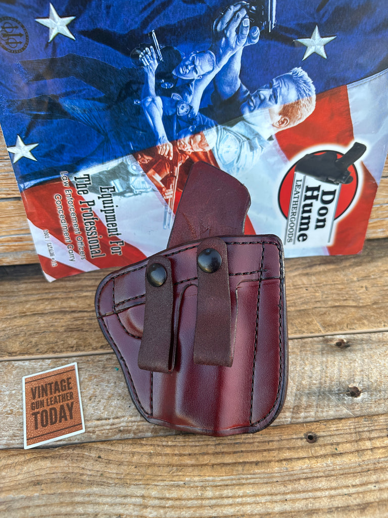 Vintage Don Hume PCCH 33T-1 Brown Leather IWB Holster for Smith 4056 4053 TSW
