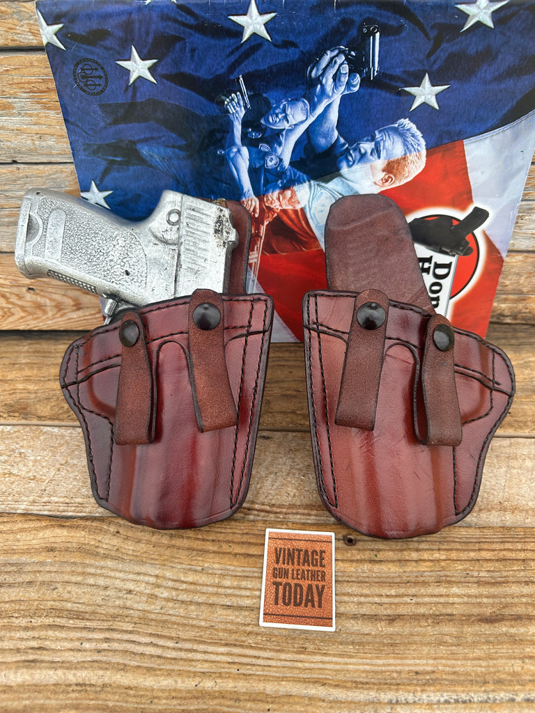 Vintage Don Hume PCCH 25USP IWB Leather Holster For Heckler Koch USP 9 / .40