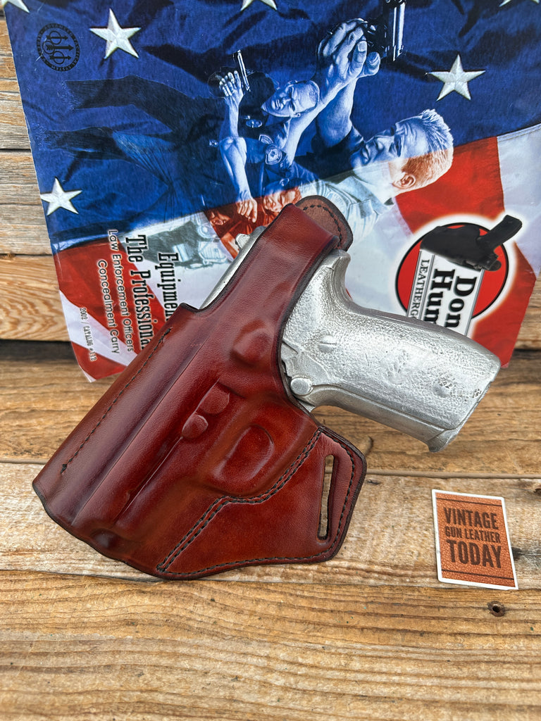 Don Hume Black / Brown Leather Cross Holster For Sig Sauer P228 P229 228 229