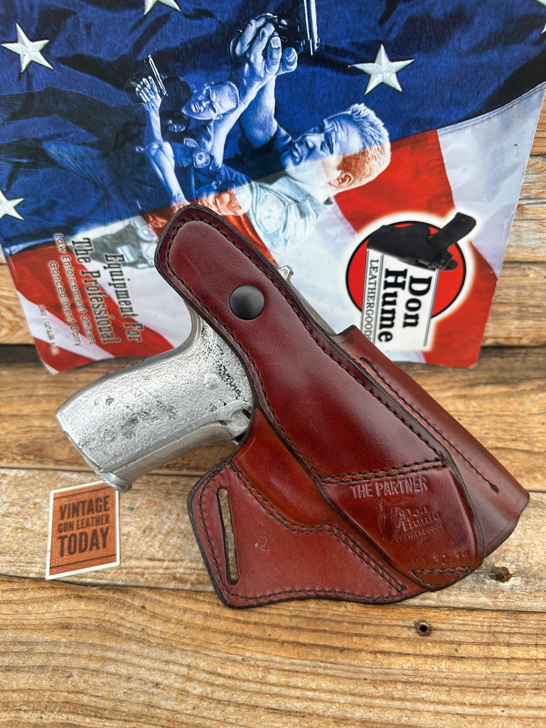 Don Hume Black / Brown Leather Cross Holster For Sig Sauer P228 P229 228 229