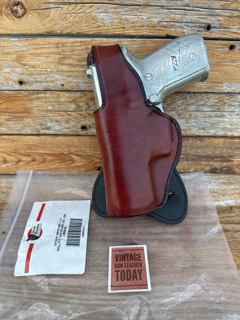 Don Hume Brown Leather OWB Paddle Holster For Sig P228 P229 228 229