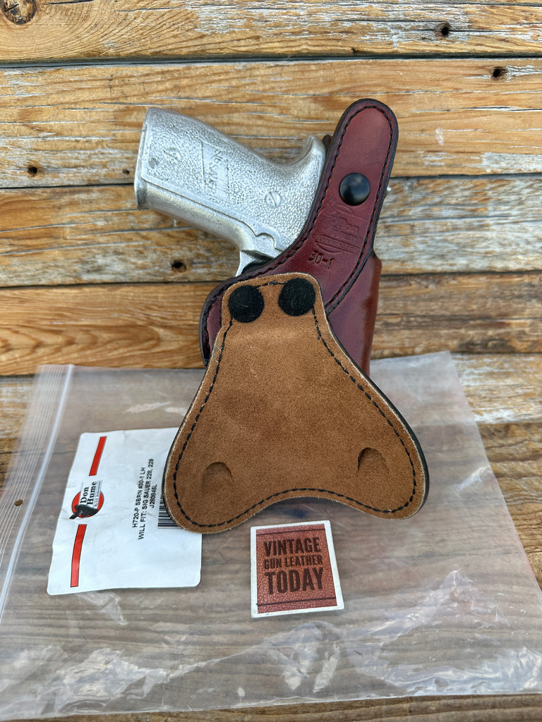 Don Hume Brown Leather OWB Paddle Holster For Sig P228 P229 228 229