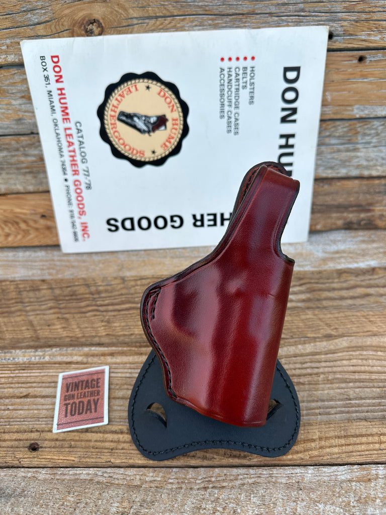 Don Hume H720 28CS Brown Leather Paddle Holster For KAHR K9 K40 K9 P9 P40 CW9