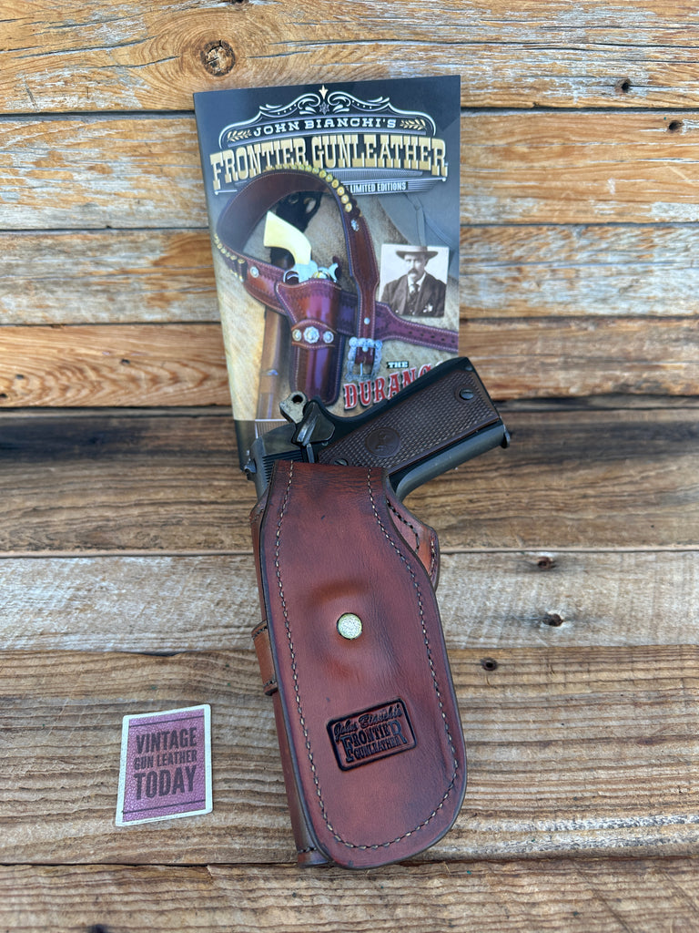 Frontier Gunleather El Paso Gun Belt with Holster for Colt 45 1911 5" Government