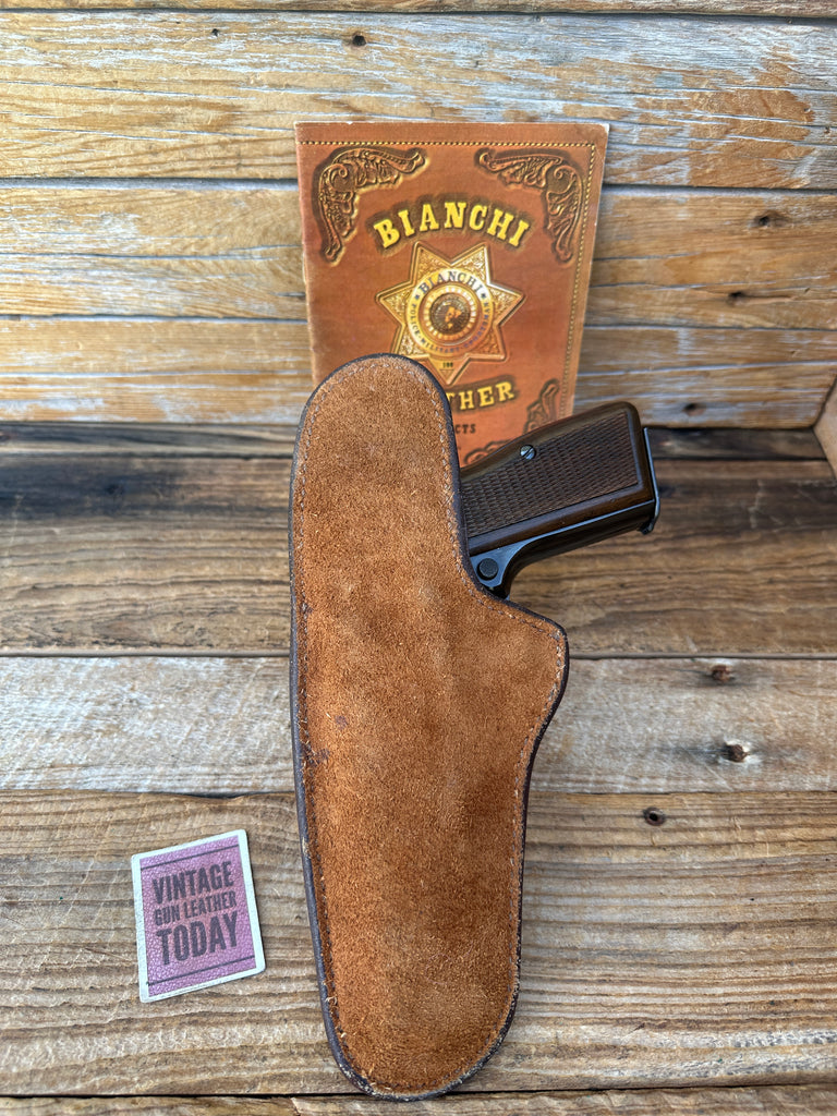 Vintage Bianchi 100 Sz14 Professional IWB Holster For Browning Hi Power USA Made