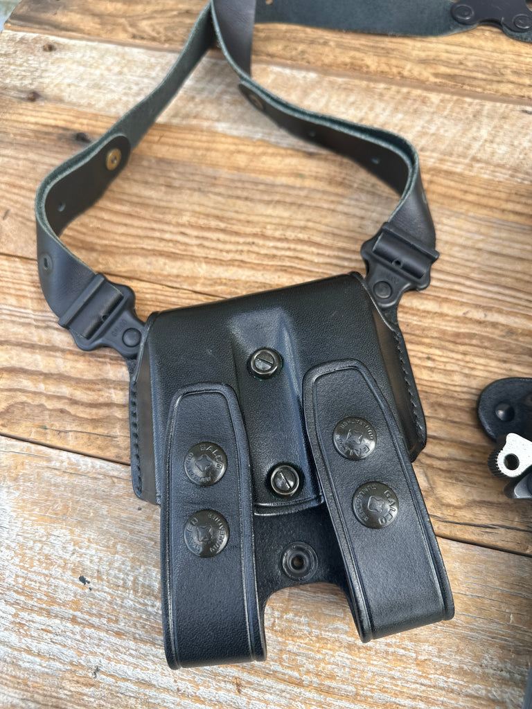 GALCO Miami Classic 212B Black Leather Shoulder Holster for Colt 45 1911