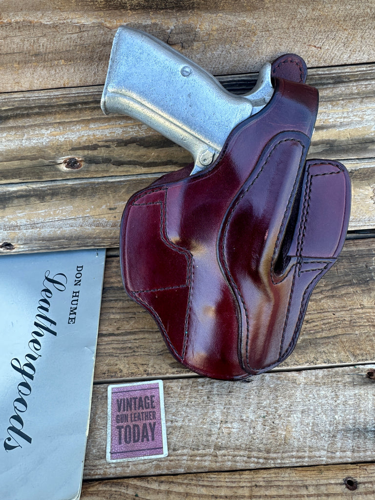 Vintage Don Hume H726 75 Optics Ready Brown Leather Holster For TZ Tanfoglio 75