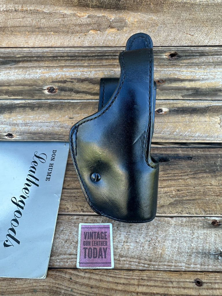 Don Hume H745 Level 2 Plain Leather Retention Security Holster for S&W 39 59 439