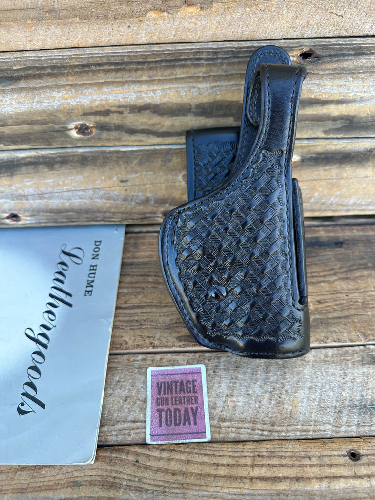 Don Hume H745  L2 Security Holster  Brown Basket Leather For GLOCK 19 23 32