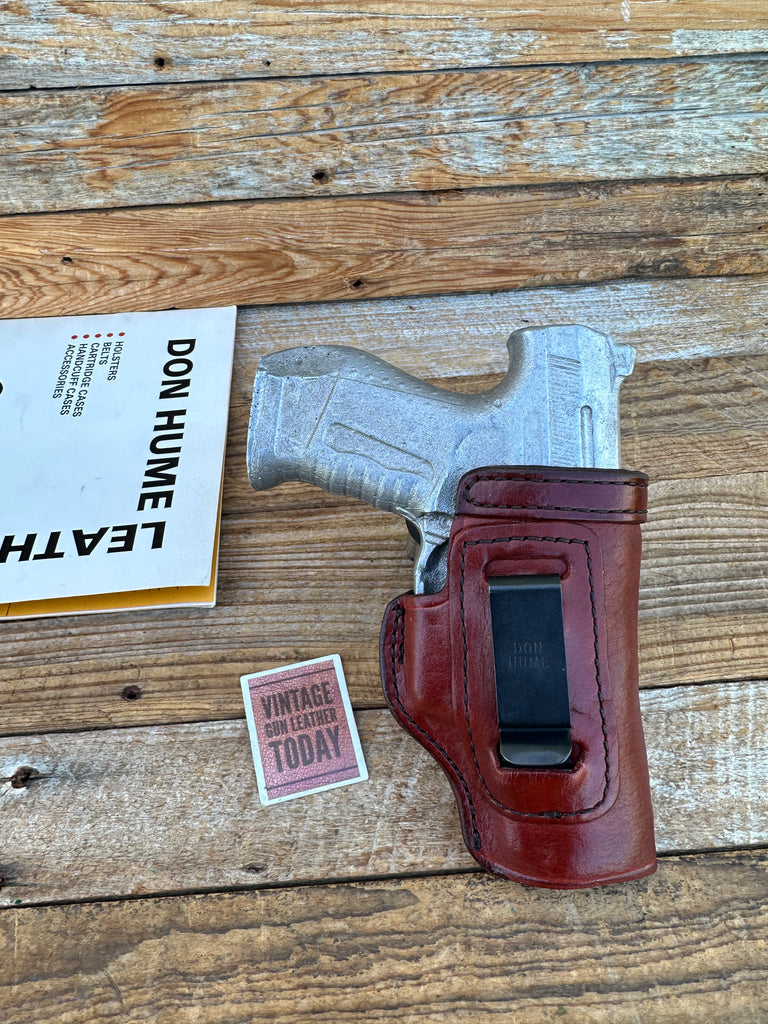 Vintage Don Hume Brown Leather H715 IWB Holster For Walther P99