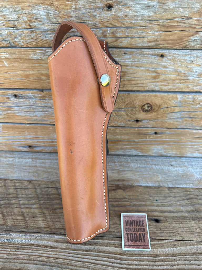 Freedom Leather Lined Western Brown OWB Holster For Arms Mod 97 7 1/2"