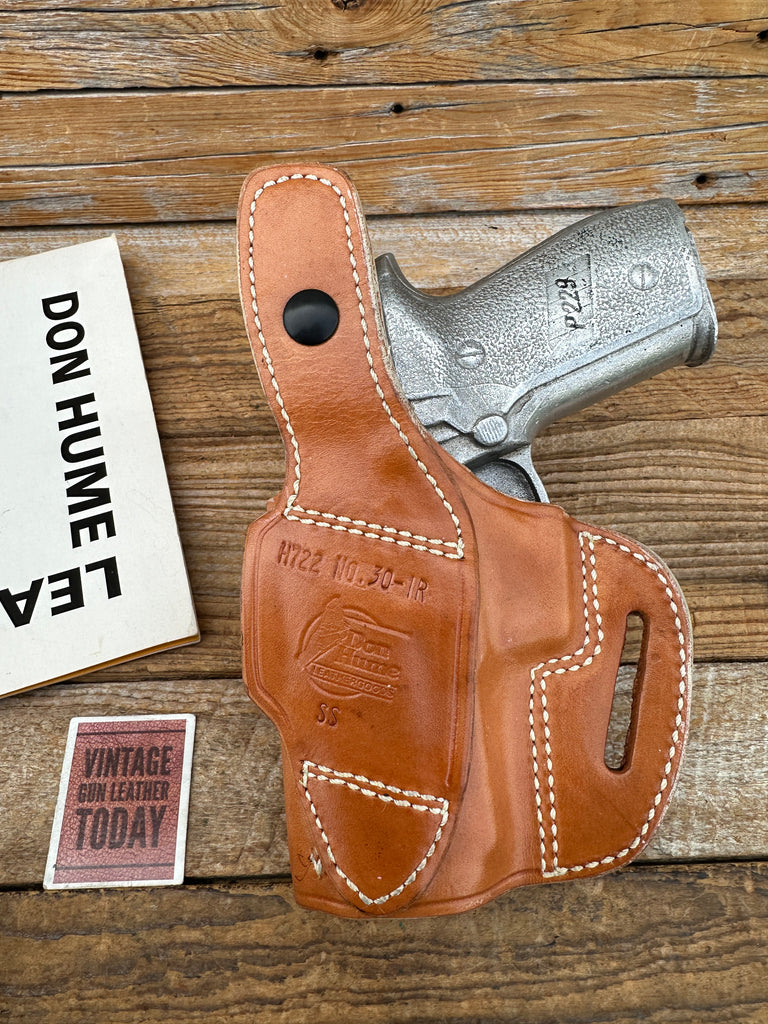 Don Hume H722 Natural Brown Leather OWB Holster For Sig P229 P228 228 229