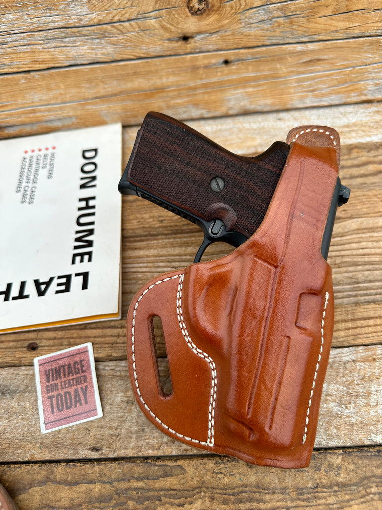 Don Hume H722 Natural Brown Leather OWB Holster For Sig P239 9 .40
