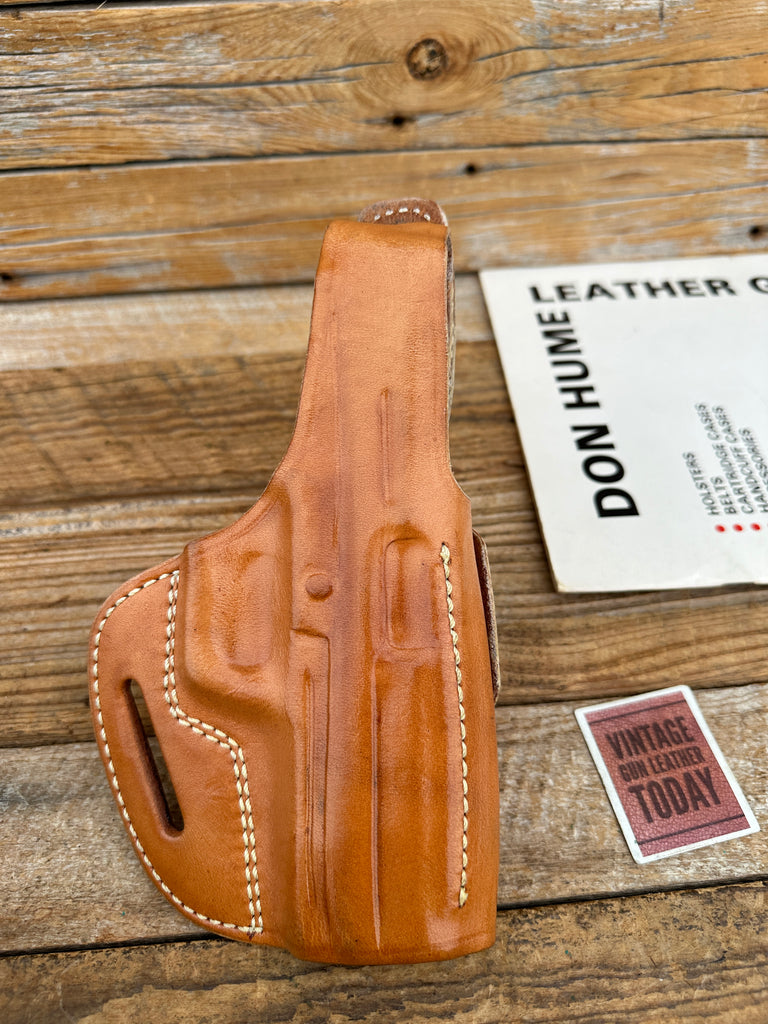 Don Hume H722 Natural Brown Leather OWB Holster For Heckler Koch USP 45