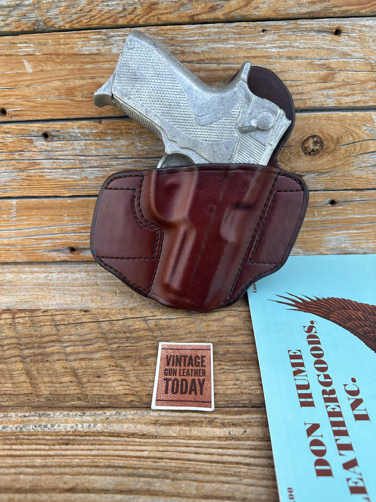 Vintage Don Hume H721 OT Brown Leather OWB Holster For S&W 4013 4013 TSW