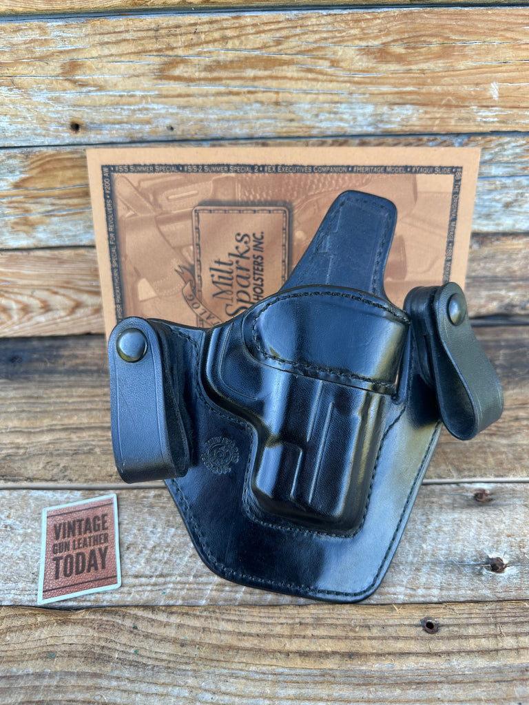 Milt Sparks Versa Max 2 Black Horsehide IWB Holster for S&W M&P Shield 9 Right