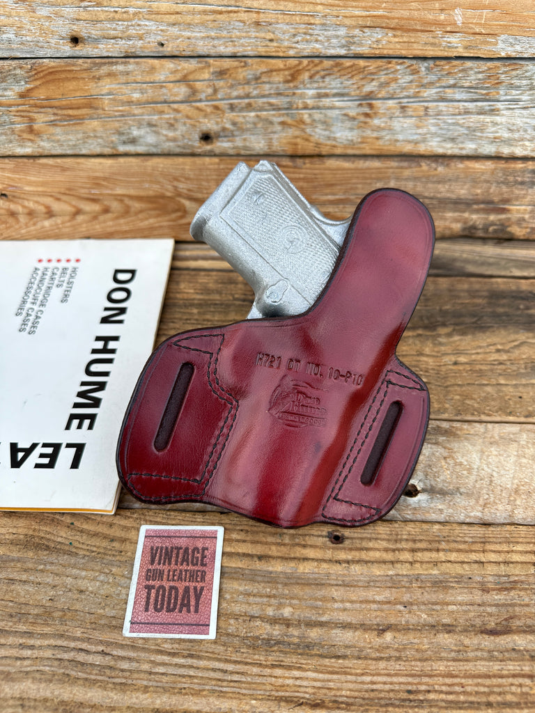 Vintage Don Hume H721 OT Leather Holster for Colt Defender Series 90