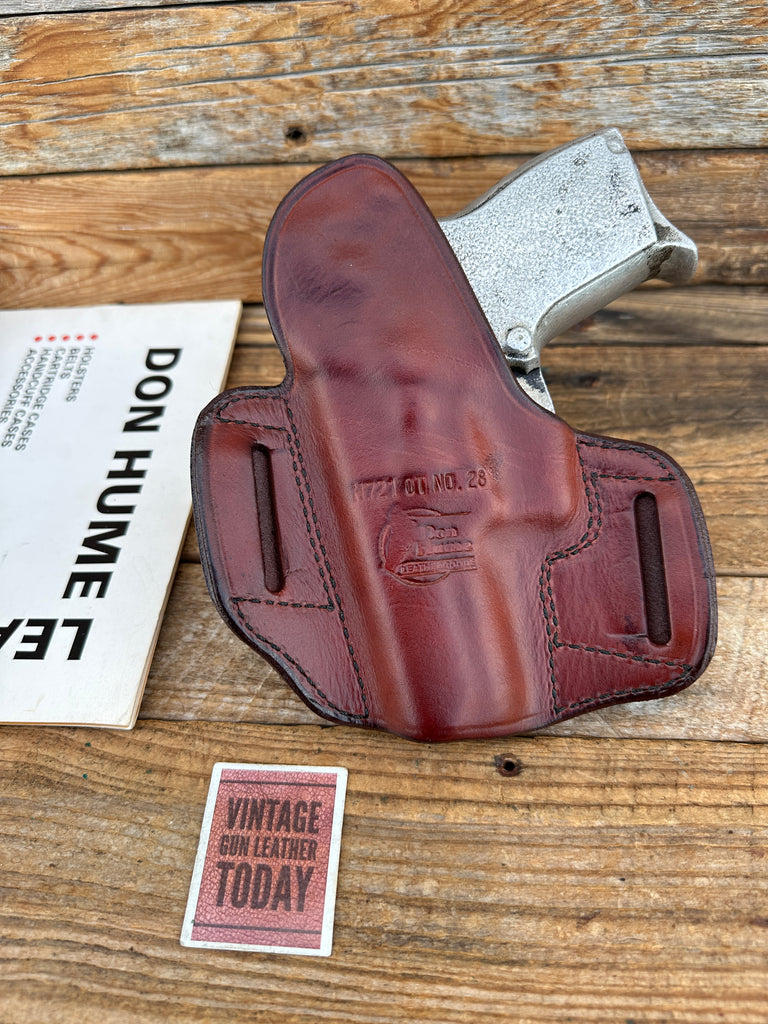 Vintage Don Hume H721 OT Leather Holster For S&W 469 669 Square