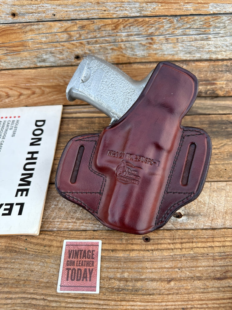 Vintage Don Hume H721 OT Leather Holster for Heckler Koch USP Compact 45
