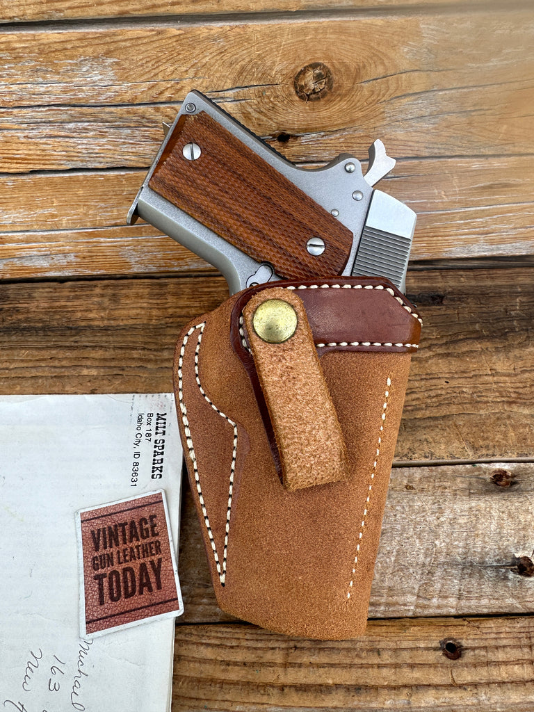 Vintage Milt Sparks IDAHO CITY Summer Special Holster For Detonics Combat Master
